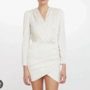 Generation Love Miley Satin Dress ( Colour is Bone )